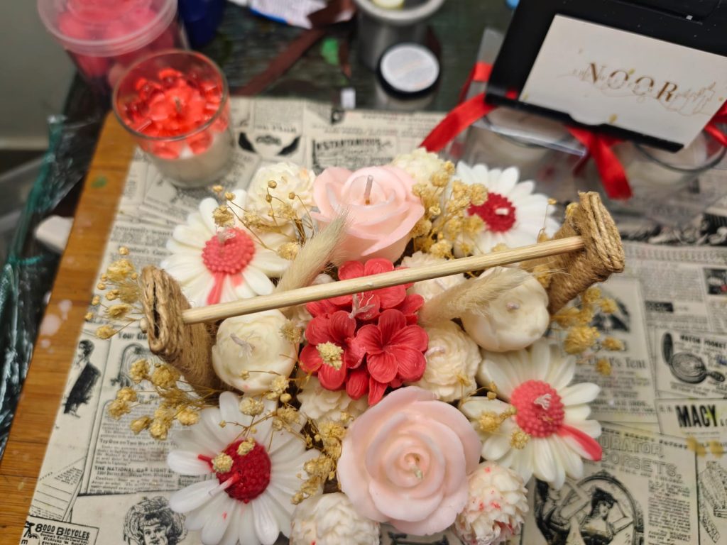 12 Candle Bouquet