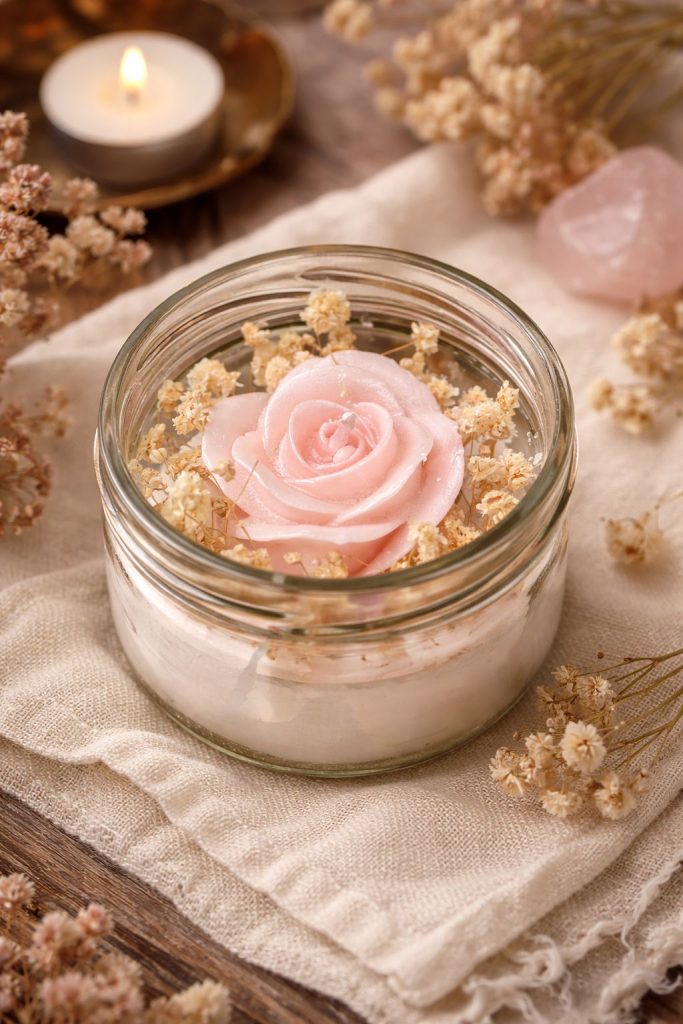 Mesmerizing Rose Jar